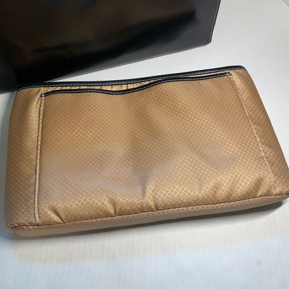 McKlein USA Lake Forest Black Top Grain Cowhide Leather Women's Laptop Briefcase - Picture 7 of 16